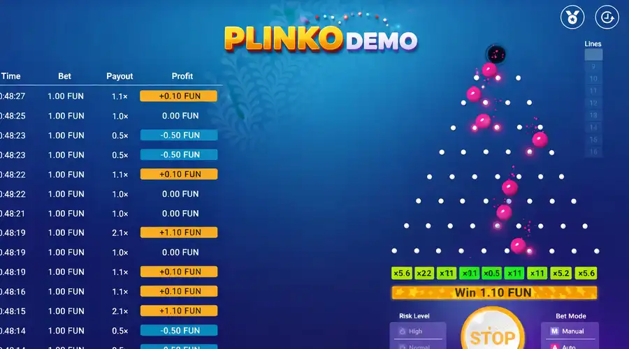 Plinko Demo