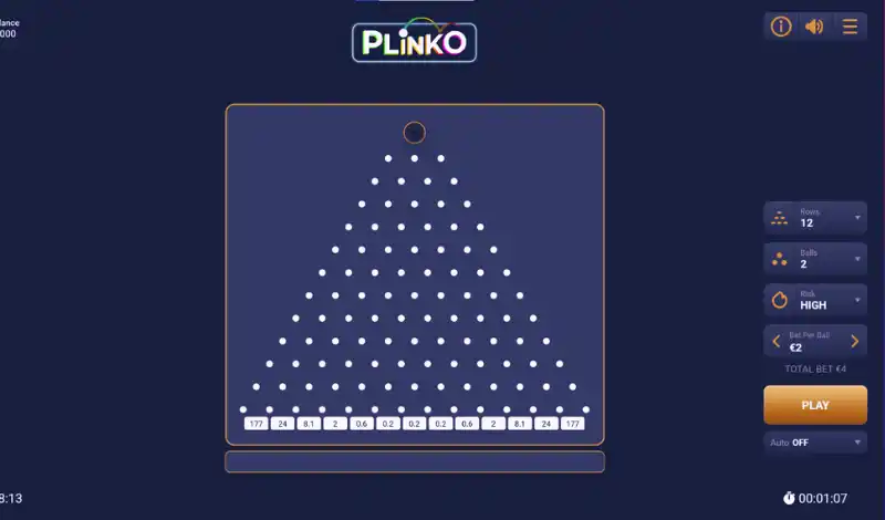 Plinko Ball game
